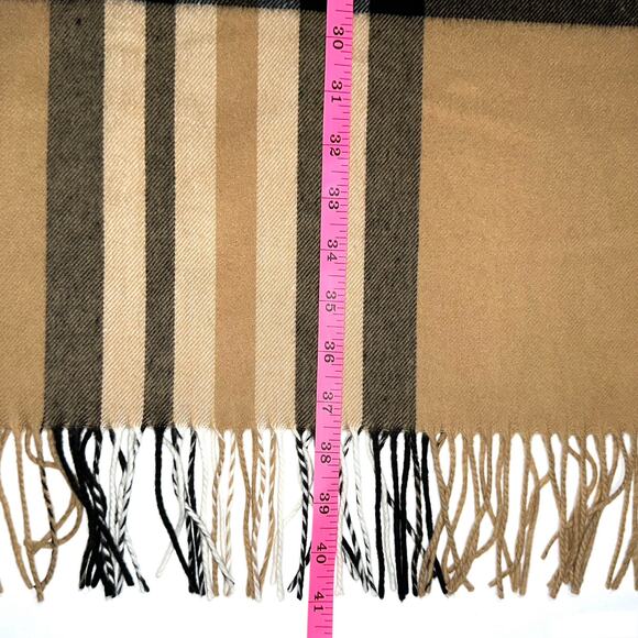 Fraas Plaid Classic Fringe Rectangle Scarf - Picture 10 of 10